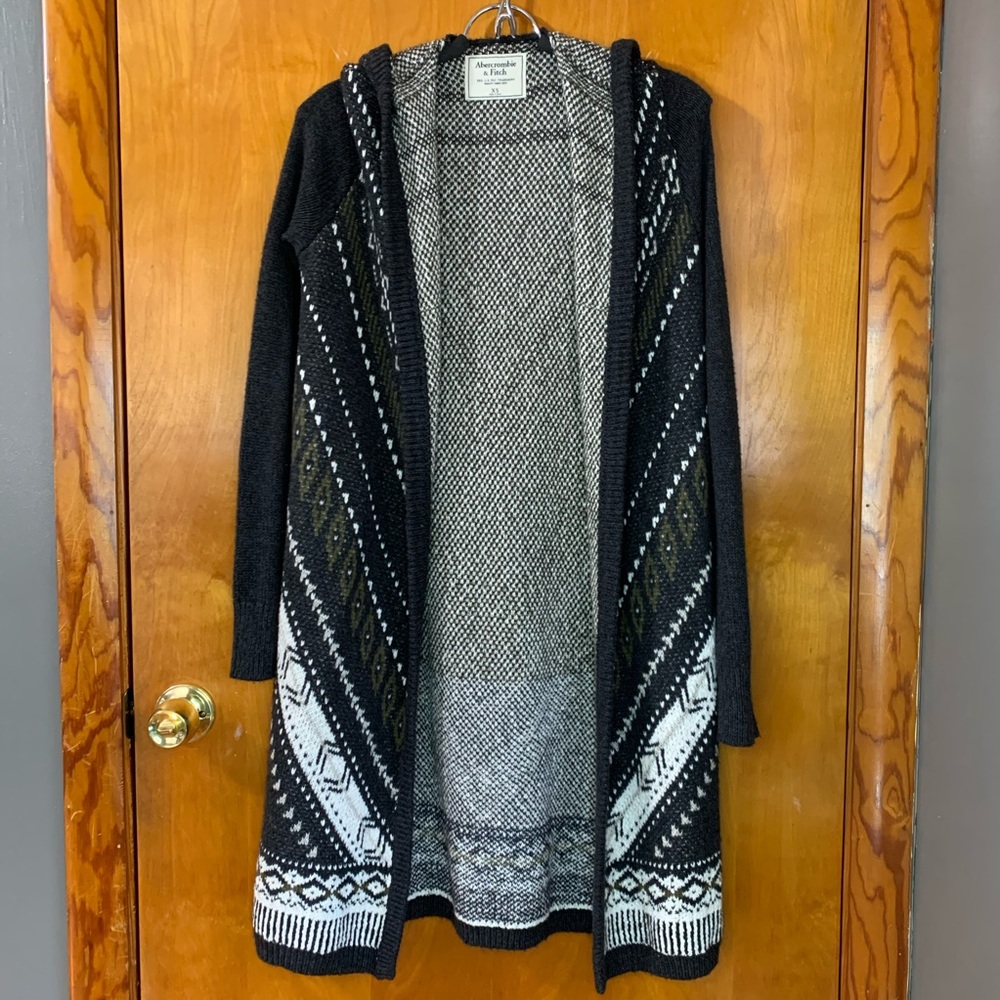 Abercrombie & Fitch Hooded Cardigan